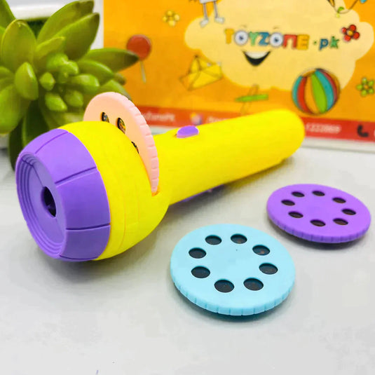 Mini Flashlight Projector Slide Projector Toy